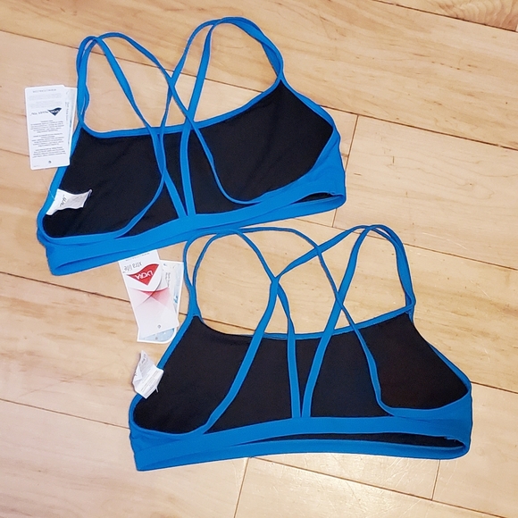 NWT Sporti active bikini tops turquoise - Picture 2 of 2